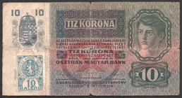 Czechoslovakia 10 Korun 1919 
P# 1a; № 1064-176331