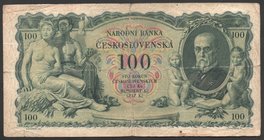 Czechoslovakia 100 Korun 1931 
P# 23a; № Sb106381