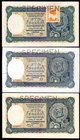 Czechoslovkia & Slovakia Lot of 3 Specimen Banknotes 
Slovakia 100 Korun 1940 & Czechoslovakia 100 Korun 1945; P# 10s, 11s, 52s