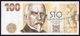 Czech Republic Commemorative Banknote "100th Anniversary of the Czechoslovak Crown" 2019 RARE
#TD 03 002916; 100 Korun 2019; Released just 20.000 Pie...