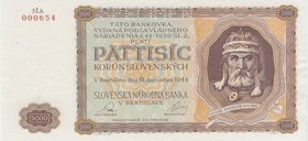 Slovakia 5000 Korun 1944 SPECIMEN
P# 14s