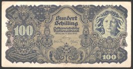 Austria 100 Shilling 1945 
P# 118; № 1032-64261