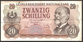 Austria 20 Shilling 1956 
P# 136; № EU925603