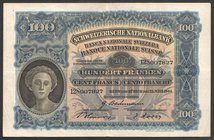 Switzerland 100 Francs 1944 
P# 35r; № 12S007827