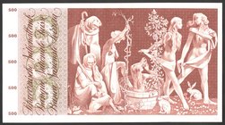 Switzerland 500 Francs 1964 
P# 51c; № 3С12828; AUNC