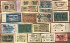 Germany Lot of 20 Banknotes
Different Dates & Denominations