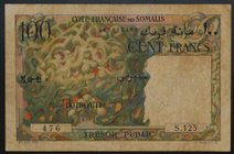 Djibouti 100 Francs 1952 
P# 26; № S.125 003117476