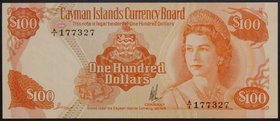 Cayman Islands 100 Dollars 1974 UNC Very Rare
P# 11; № A/1 177327
