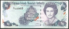 Cayman Islands 1 Dollar 2006 
P# 33; № C7 949868; UNC