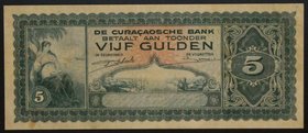 Curaçao 5 Gulden 1943 
P# 25; № 001403
