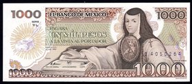 Mexico 1000 Pesos 1985 
P# 85; UNC