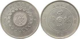 China - Szechuan 1 Dollar 1912 
Y# 456; Silver 25,77g.