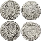 Europe Lot of 2 Coins 1621 - 1622
Polish-Lithuanian Commonwealth 3 Grosz 1621, Germany Brandenburg-Prussia 3 Grosze 1622; Silver