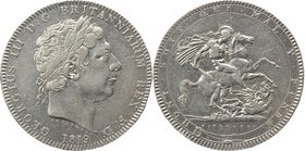 Great Britain 1 Crown 1819 LX 
KM# 675; Silver 28,13g.