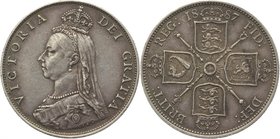 Great Britain Florin 1887 
KM# 762; Silver 11,28g.
