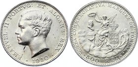 Portugal 500 Reis 1910 
KM# 557; Silver; Marquez de Pombal