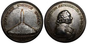 Sweden Posthumous Medal is Dedicated to Samuel Klingenstierna 1769 
Issue Swedish Academy of Sciences; Silver 11.84g 35mm; Medallist C.G.Fehrman; Ver...
