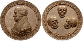 Sweden Bronze Medal 1825 Johann Friedrich Blumenbach
Sweden, Johann Friedrich Blumenbach (1752-1840), founder of physical anthropology, Copper Medal,...