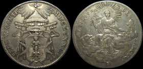Vatican / Papal States 1/2 Scudo 1823 Sede Vacante
КМ# 1291; Silver 13.11g 35 mm; Bolonya Mint; XF