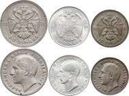 Yugoslavia Nice Lot of 3 Coins
10 20 Dinara 1931, 20 Dinara 1938; Silver; High Grades