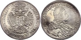 Holy Roman Empire 1 Thaler 1716 
Herinek# 587, Dav# 1051. Hall mint in Tyrol. Karl VI (1711-1740). Silver, 28.67g. UNC, full mint luster. One of the ...