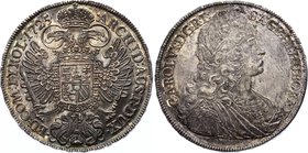 Holy Roman Empire 1 Thaler 1725 
Herinek# 302, Dav# 1037. Wien Mint. Karl VI (1711-1740). Silver, 28.83g. UNC, full mint luster. One of the best piec...