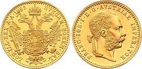 Austria 1 Ducat 1892 
KM# 2267; Gold (.986) 3.49g 20mm; Franz Joseph I; Beautiful Well Preserved Coin