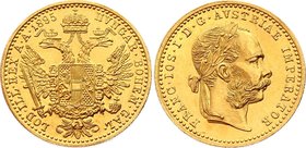 Austria 1 Ducat 1895 
KM# 2267; Gold (.986) 3.49g 20mm; Franz Joseph I; Beautiful Well Preserved Coin