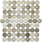 Germany 5 Mark 1951 - 1974 BRD Deutsche Mark
Full collection of 73 pieces including all key dates with rarest 5 Mark 1958 J (Catalogue value 2500$ fo...