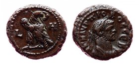 Ancient World Roman Empire Tetradrachm of Alexandria LH Year 8 (282-283 AD) 
Probus Potin; Milne#4655; Bronze 7.10g 19x17 mm; Old Saturated Cabinet P...