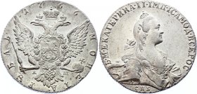 Russia 1 Rouble 1766 СПБ-АШ TI
Bit# 197; 5 Roubles by Ilyin. St Petersburg Mint. Silver, UNC-. Full mint luster. Rare coin in high grade! Aleksander ...
