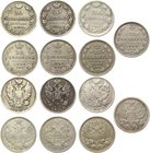 Russia Great Selection of 20 Kopeks 1820 - 1888
Silver