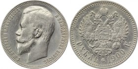 Russia 1 Rouble 1900 ФЗ
Bit# 51; Silver 19,84g.; Saint-Peterburg Mint