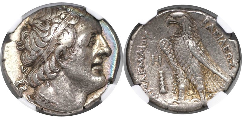 Griechische Münzen, AEGYPTUS. Ptolemaios II (285/4-246 v. Chr). AR Tetradrachme ...