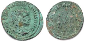 Römische Münzen, MÜNZEN DER RÖMISCHEN KAISERZEIT. Maximianus Herculius, 286-310 n.Chr, Antoninianus. Kopf des Kaisers / Kaiser und Jupiter. S in cente...