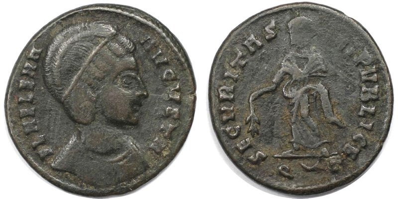 Römische Münzen, MÜNZEN DER RÖMISCHEN KAISERZEIT. Helena (Mutter Constantins des...