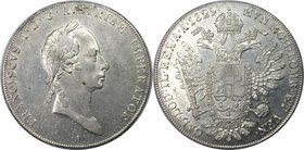 RDR – Habsburg – Österreich, KAISERREICH ÖSTERREICH. Franz II.(I.) (1792-1835). Konventionstaler 1829 A, Wien, Silber. Herinek 347. Daveport 9. Vorzüg...