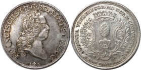 Altdeutsche Münzen und Medaillen, AUGSBURG-STADT. Konventionstaler 1765, mit Titel Franz I. Silber. Forster 655, Dav. 1930. Sehr schön-vorzüglich. Fel...