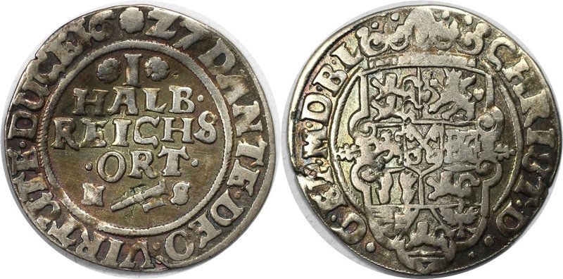 Altdeutsche Münzen und Medaillen, BRAUNSCHWEIG-LÜNEBURG-CELLE. 1/2 Reichsort (1/...