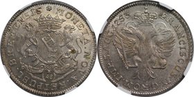 Altdeutsche Münzen und Medaillen, BREMEN. Freie Stadt. 48 Grote (2/3 Taler) 1753, Silber. KM 200. Auflage 1242 Stück. NGC MS-66