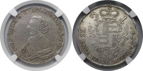 Altdeutsche Münzen und Medaillen, HILDESHEIM. Friedrich Wilhelm v. Westphalen. 2/3 Taler 1764 IHvU, Silber. KM 116. NGC VF Details