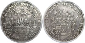 Altdeutsche Münzen und Medaillen, MÜNSTER. Christoph Bernhard von Galen (1650-1678). 2 Taler 1661, Silber. Dav. 5602. NGC XF-40