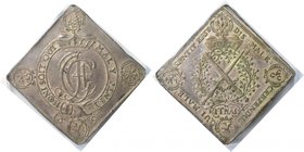 Altdeutsche Münzen und Medaillen, SACHSEN - ALBERTINE. Johann Georg IV. Klippe Taler 1693, Silber. Dav. 7649. KM 642. NGC AU-58