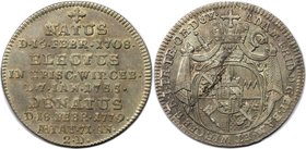 Altdeutsche Münzen und Medaillen, Würzburg-Bistum. Adam Friedrich von Seinsheim (1755-1779). Sterbegroschen 1779, Silber. Slg. Piloty 1277. Vorzüglich...