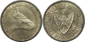 Deutsche Münzen und Medaillen ab 1871, WEIMARER REPUBLIK. Nordhausen. 3 Reichsmark 1930 D, Silber. Jaeger 345. Vorzüglich. Flecken