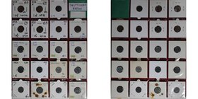 Deutsche Münzen und Medaillen ab 1871, LOTS UND SAMLLUNGEN. 3. Reich 1933-1945. Lot von 19 Münzen (1938-1943). 3х1 Pfennig 1938, 4х1 Pfennig 1939, 2х1...