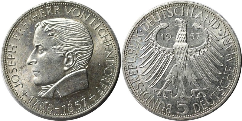 Deutsche Münzen und Medaillen ab 1945, BUNDESREPUBLIK DEUTSCHLAND. 100. Todestag...