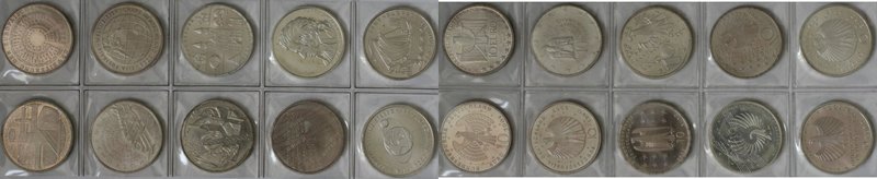 Deutsche Münzen und Medaillen ab 1945, Lots und Samllungen. BUNDESREPUBLIK DEUTS...