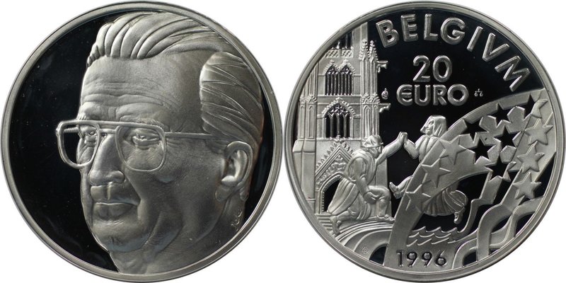 Europäische Münzen und Medaillen, Belgien / Belgium. Albert II - Bell Epoch. Med...