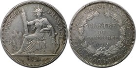 Europäische Münzen und Medaillen, Frankreich / France. Französisch Indochina. Piastre 1926 A, Silber. KM 5a.1. Fast Vorzüglich